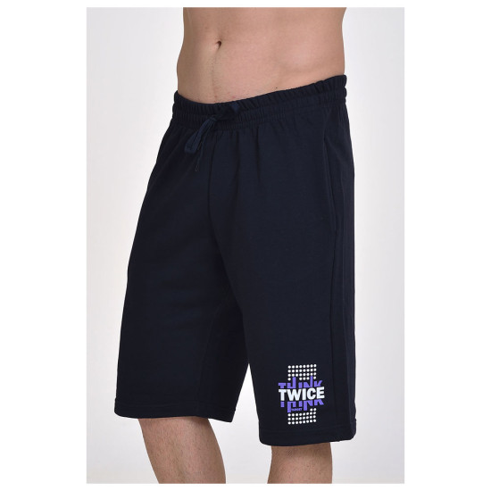 Target Ανδρικό σορτς Long French Terry "Twice" Target Ανδρικό σορτς Long French Terry "Twice"